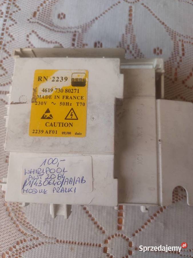 WHIRLPOOL AWT 2084 1430640AAAB MODUŁ PRALKI Nowy Sącz