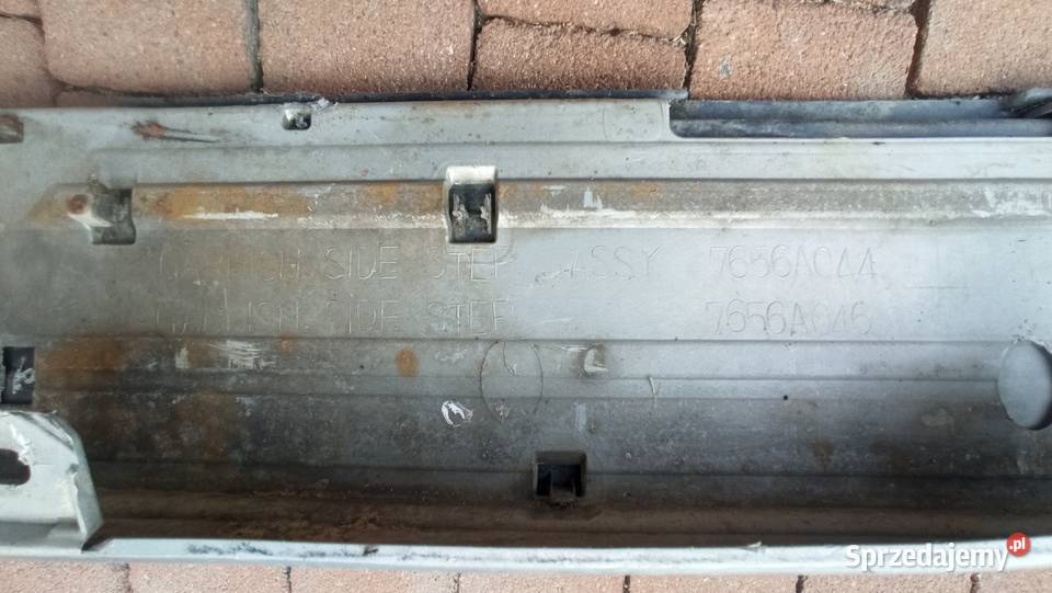 PROGI MITSHUBISHI PAJERO III 7656A0 prawy lewy terenowe Ropczyce sprzedam