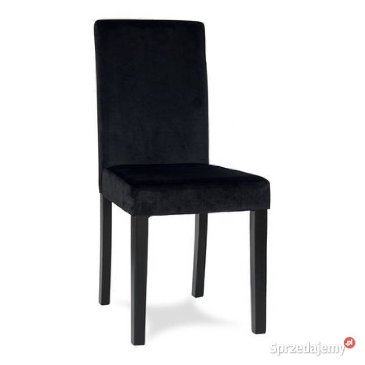 Czarne krzesło welurowe! Nowość różne kolory