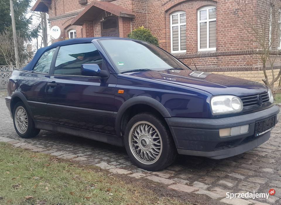 Volkswagen golf cabrio 18 benzyna 1994 manualna Golf dolnośląskie
