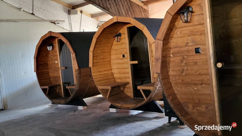 Sauna ogrodowa Premium Okazja Dostępne ręki Dom i Ogród Jarosław