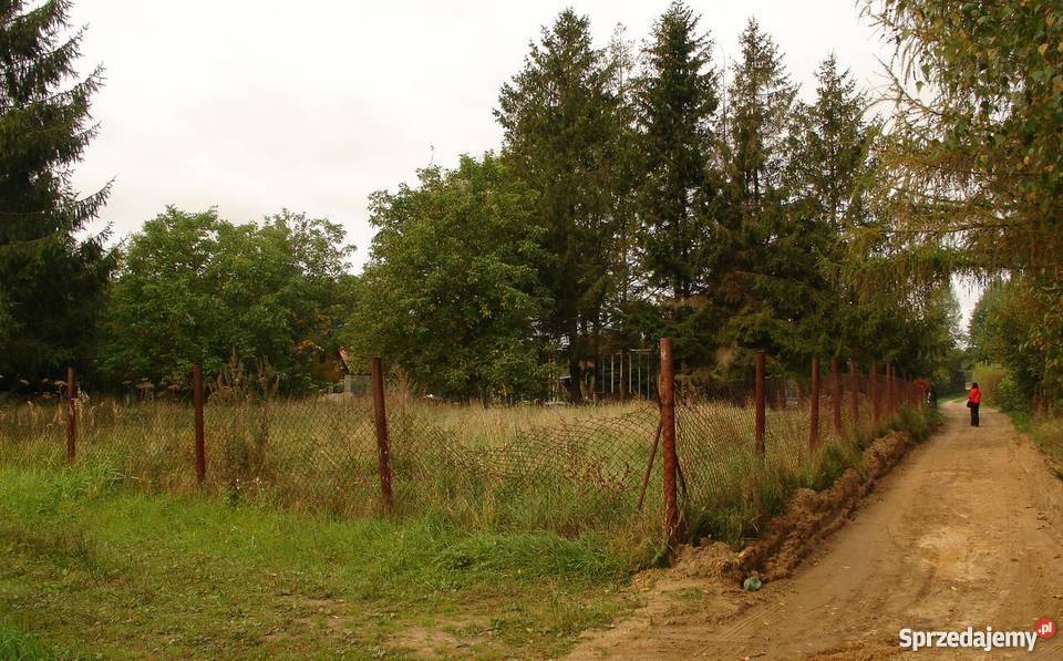 Działka Narwią rekreacyjno budowlana wędkarzy