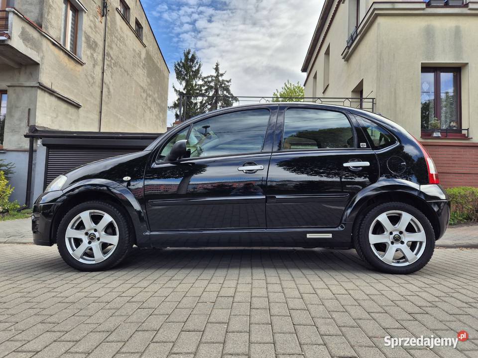 Citroen C3 14 77 Exclusive Skóry Grzanie ASR (kontrola trakcji) śląskie Częstochowa