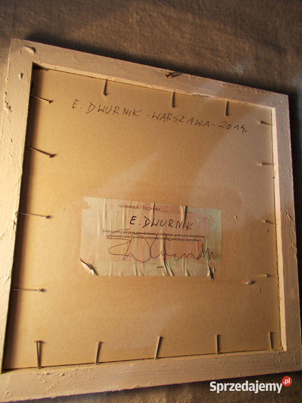 EdwardEdward Dwurnik Dorożka na Placu Zamkowym w Warszawa