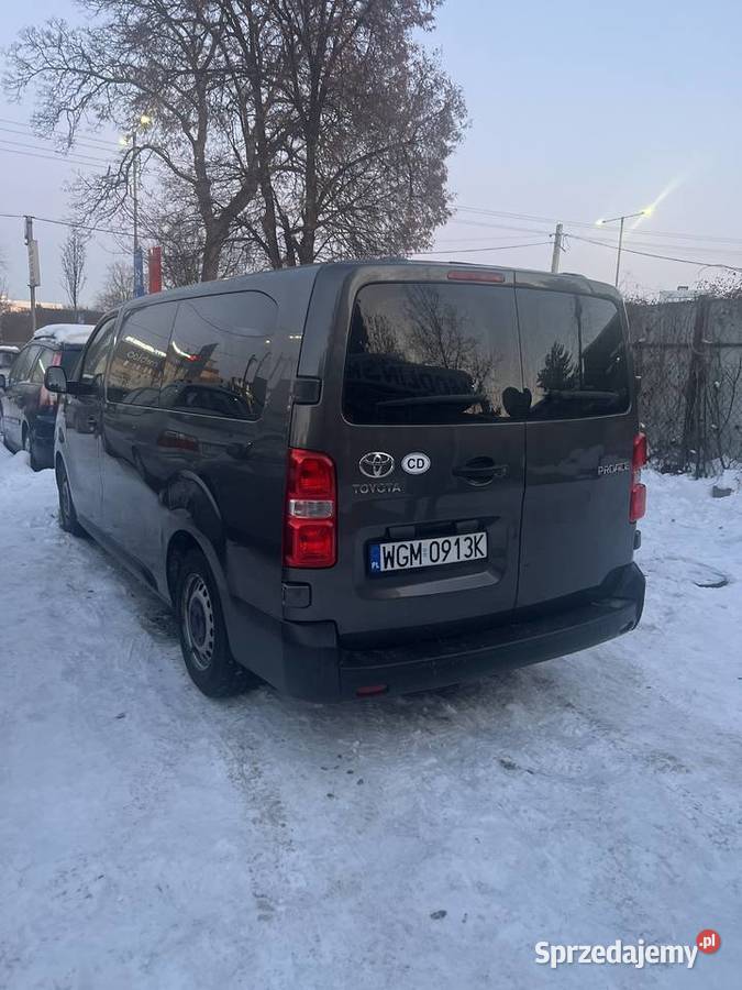 Toyota ProAce Salon Polska 9 osób manualna mazowieckie Warszawa sprzedam