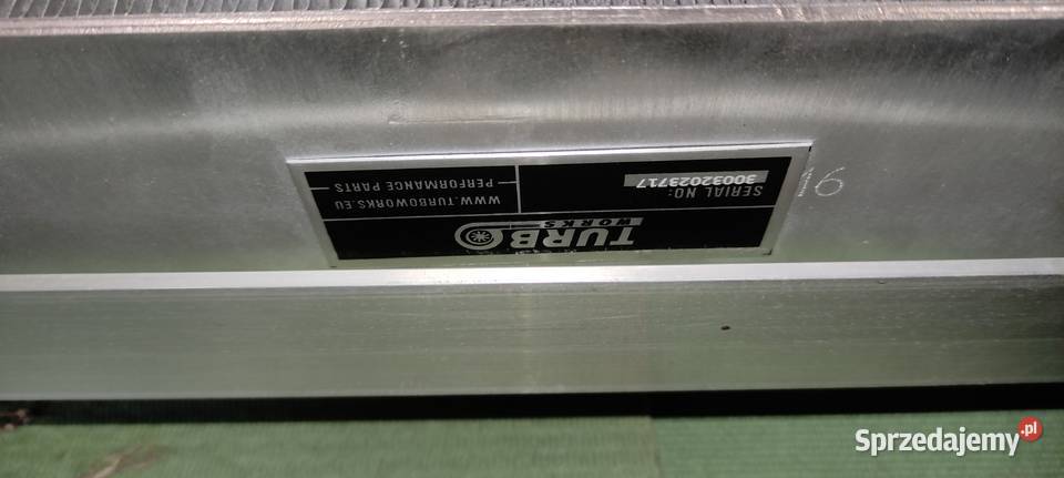 Intercooler 600x300 belka przód pas przedni Fiat świętokrzyskie Koprzywnica