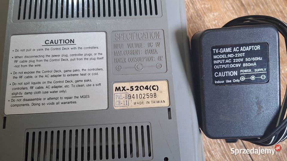 Gra PEGASUS IQ502 konsola retro duży zestaw Legionowo