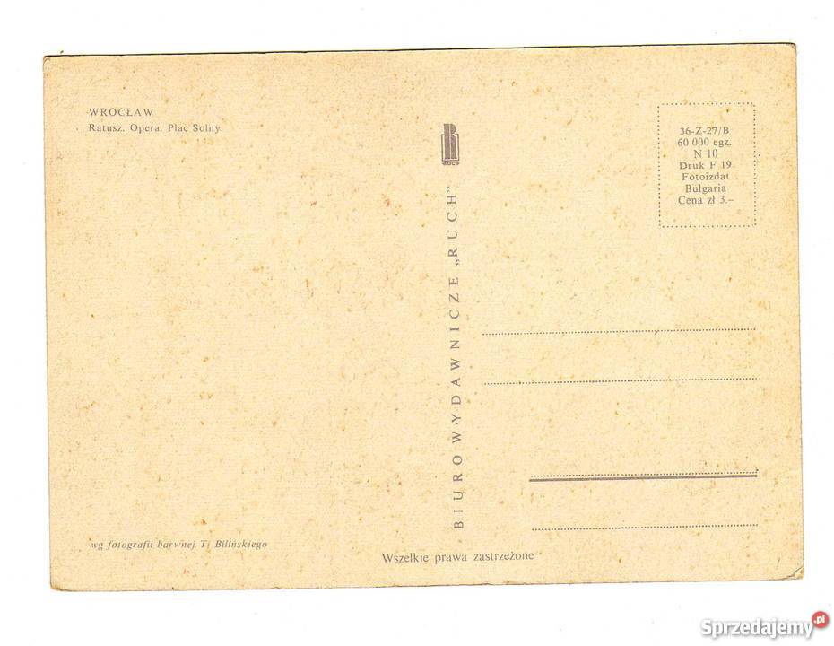 WROCŁAW OPERA POCZTÓWKA WIELOWIDOKOWA świętokrzyskie