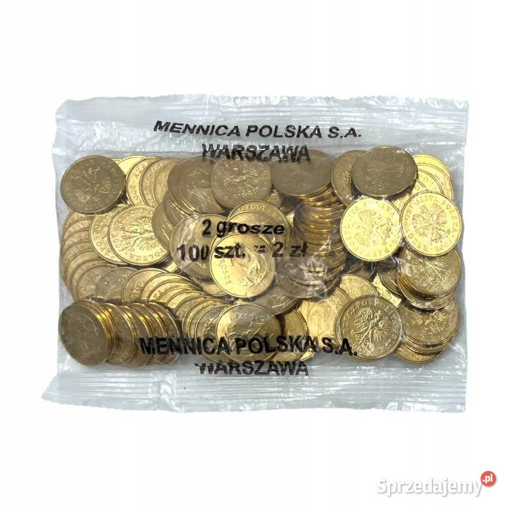 2 grosz 2007 MW Kolekcjonerski woreczek menniczy