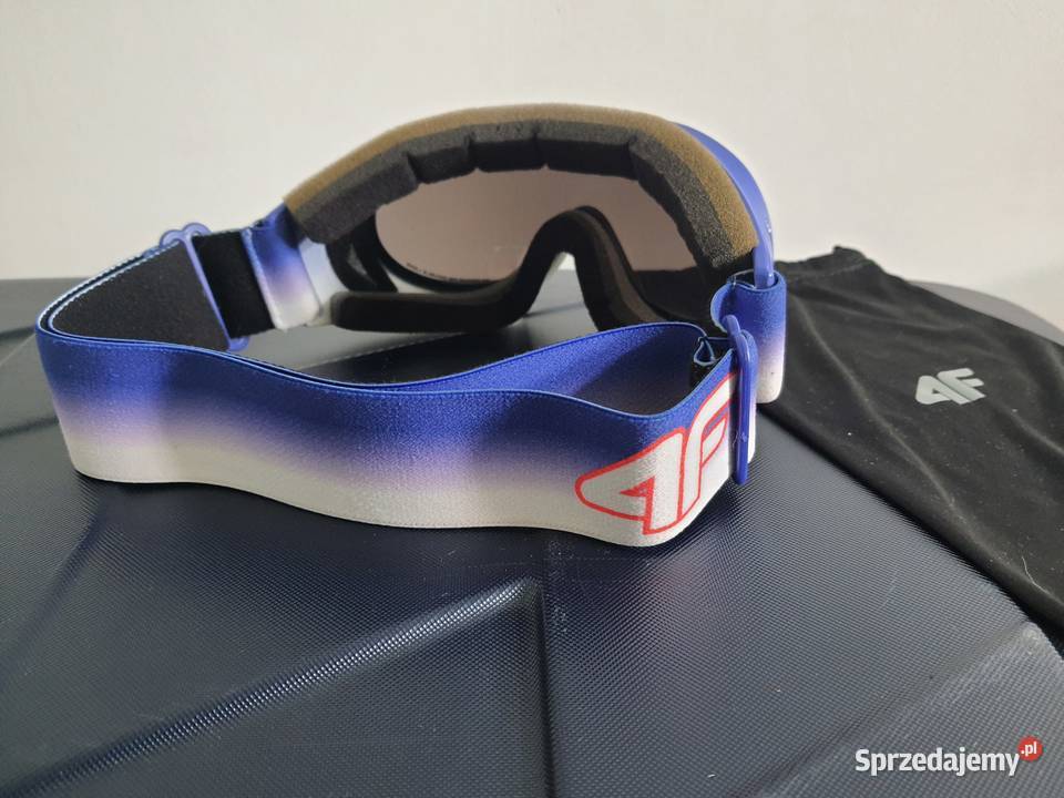 Google narciarskie snowboardowe 4f fioletowo Piaseczno