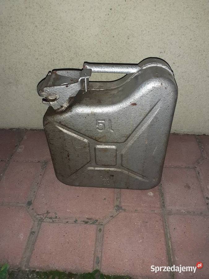 karnistry metalowe na paliwo 10l5l