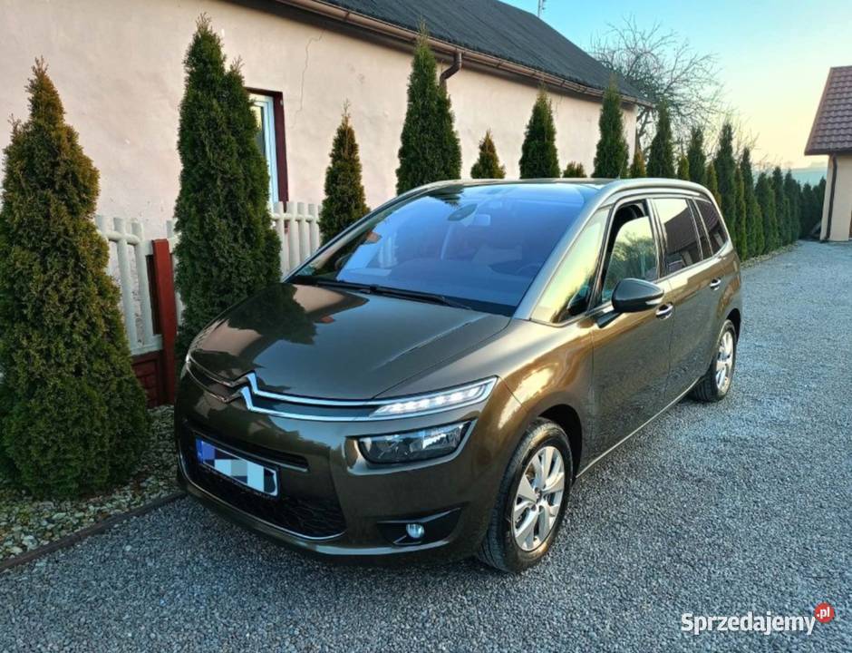 PIĘKNY CITROEN C4 GRAND PICASSO II 2014r16HDI7 łódzkie Radomsko