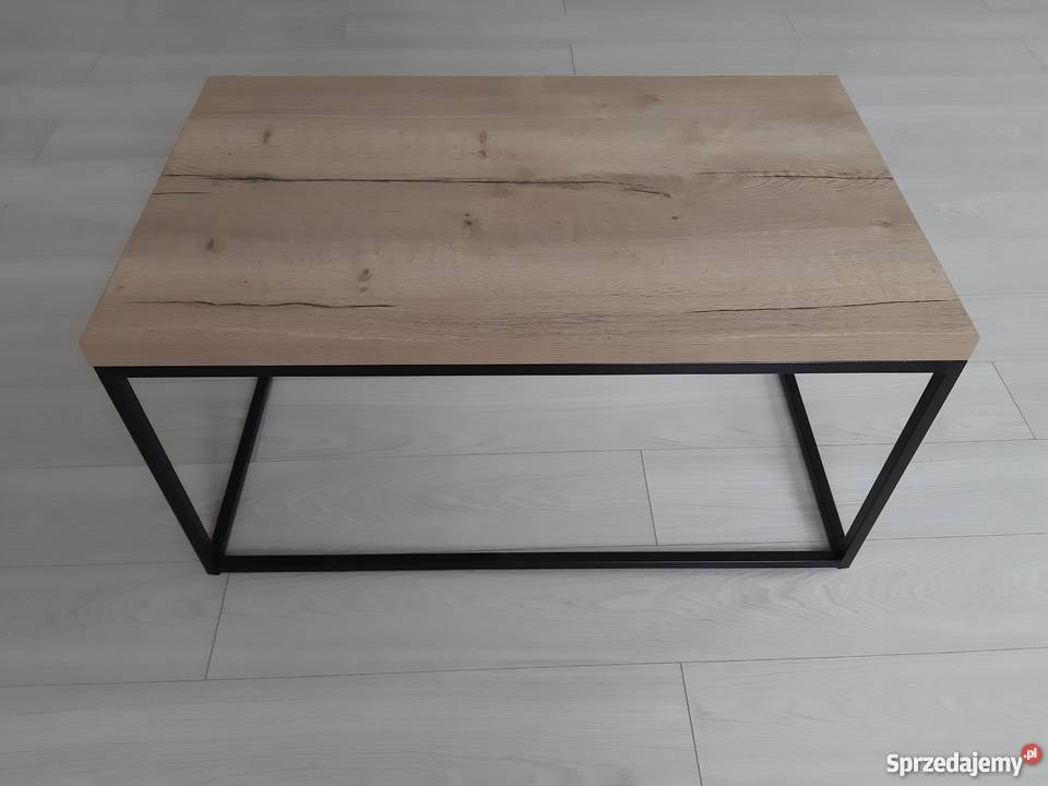 Stolik kawowy industrialny loft nowoczesny 60cm Grzybno