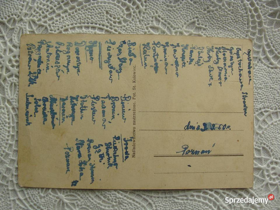 Pocztowka z Krakowa 1950 Poznań