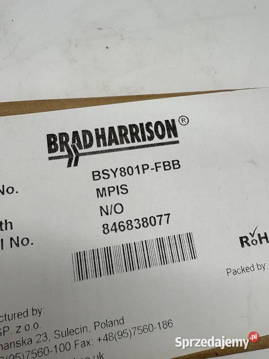 Brad Harrison BSY801PFBB connection box Warszawa