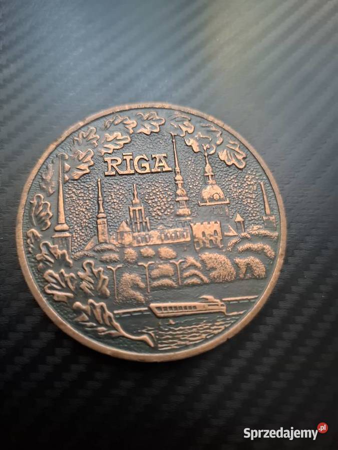 Medal miasto riga moneta opolskie Głogówek