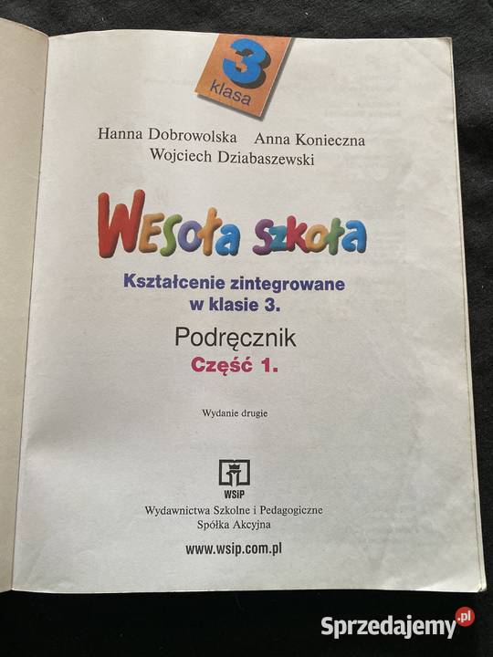 Wesola szkola cz1podrecznik kl3 Lublin