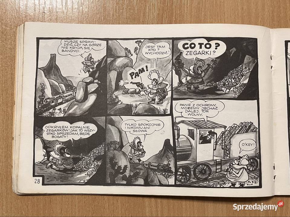 Tytus Romek i ATomek Księga IX Tytus na Dzikim Rok wydania 1974 sprzedam