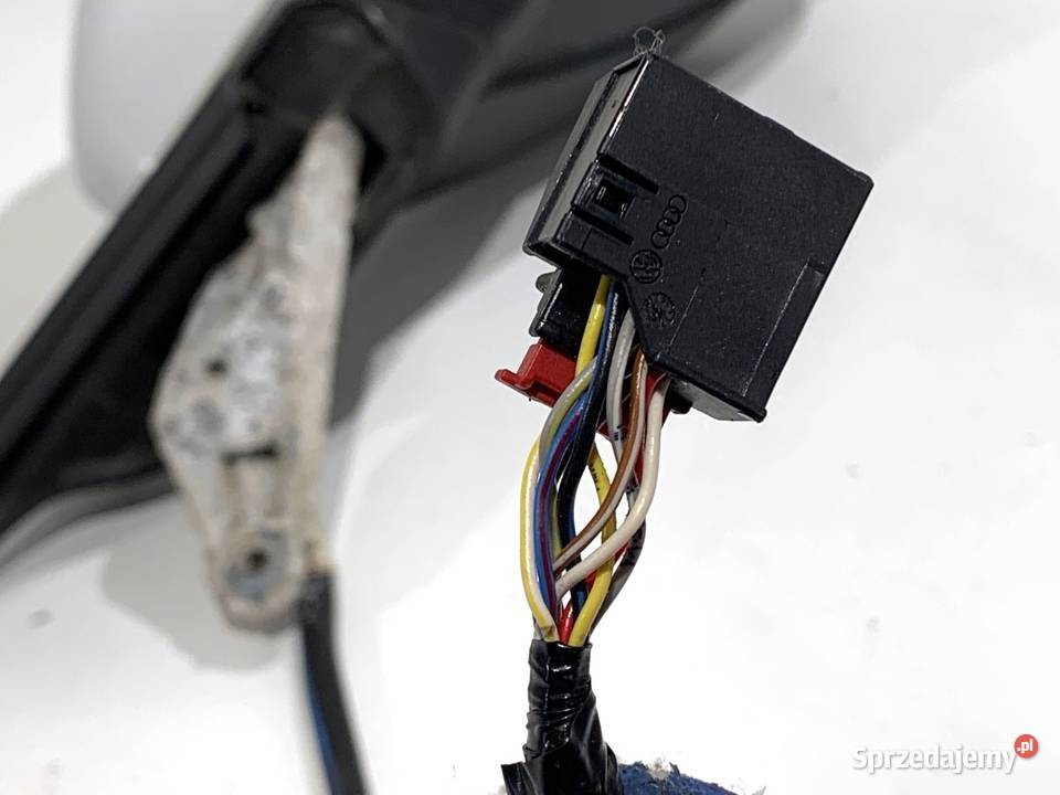 LUSTERKO PRAWY VW GOLF VII Kombi Pure White LC9A Lusterka zewnętrzne