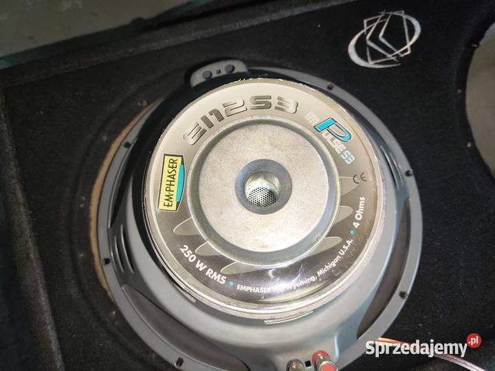 Skrzynia bassowa basowa tuba subwoofer dual 2x Niegowonice sprzedam
