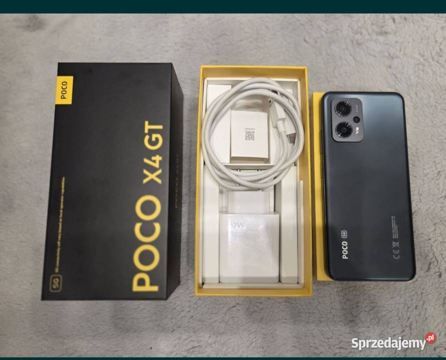 Xiaomi Poco X4 GT Black nowy Wołomin