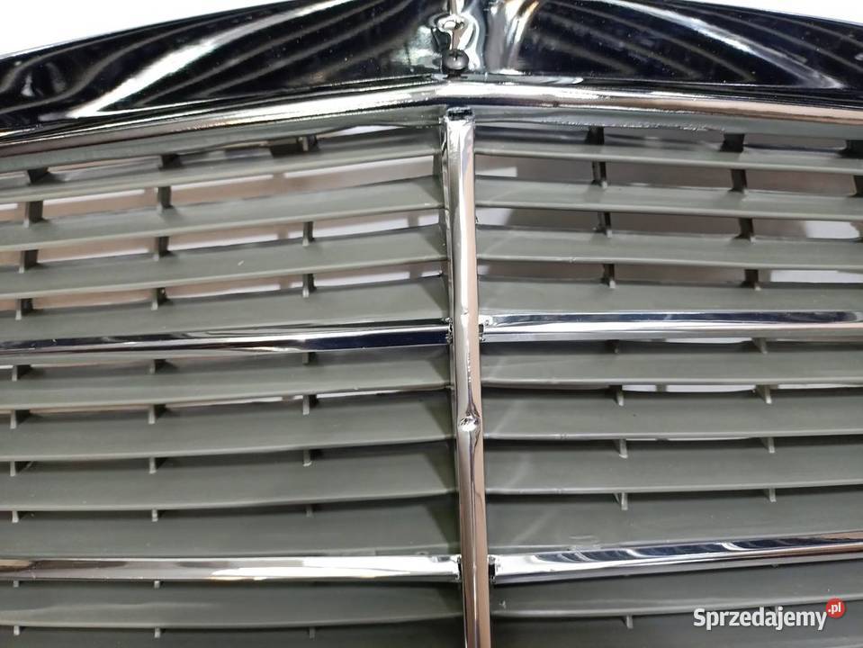 MERCEDES W123 011975121985 ATRAPA GRILL CHROM Części samochodowe