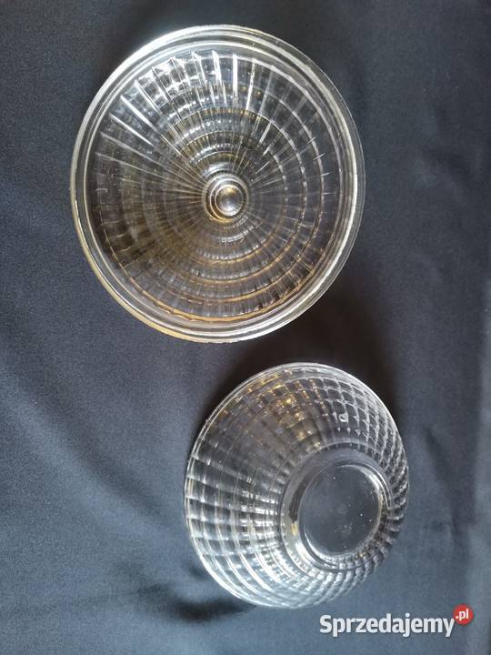 Stara bomboniera Ufo szkło Ząbkowice design PRL Porcelana i szkło Siemianowice Śląskie