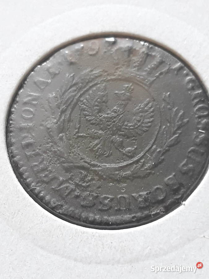 1 Grosz PruskiFryderyk Wilhelm 1797 r menB Konin