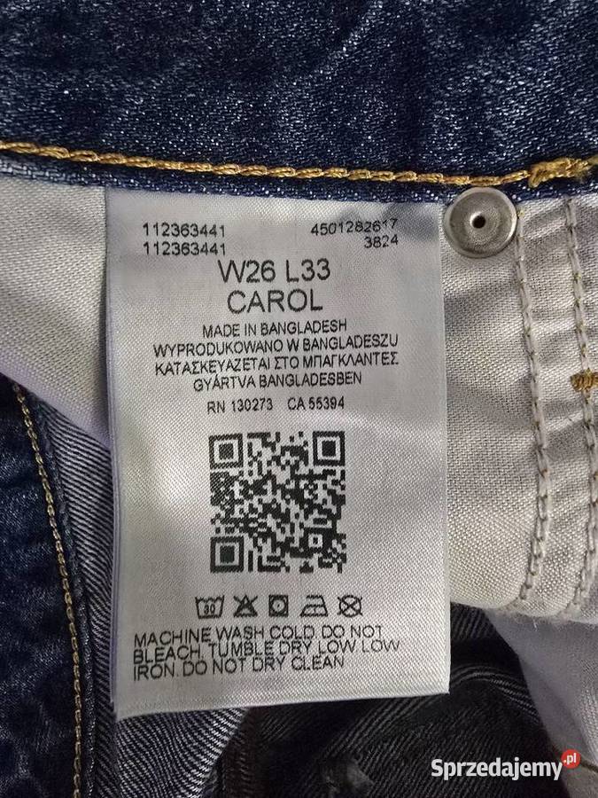 Spodnie Lee Carol W26 L33 Długie Radom sprzedam