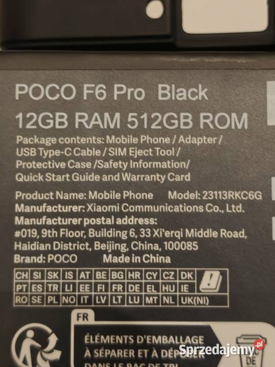 Telefon POCO F6 Pro Ropczyce