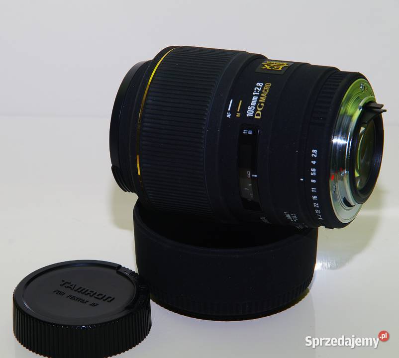 Pentax Sigma EX DG 105mm F28 Macro 11 super stan Obiektywy Żory