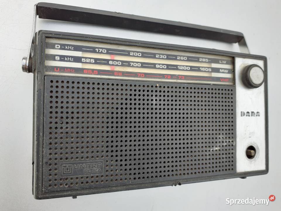 Radio DanaUnitra EltraPRLvintage Audio kujawsko-pomorskie Tuszkowo sprzedam