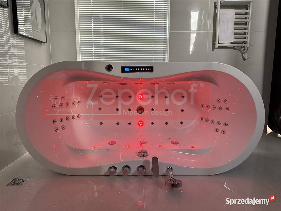 Wanna z hydromasażem LS4480 170cmx80cmx58 Grabówka