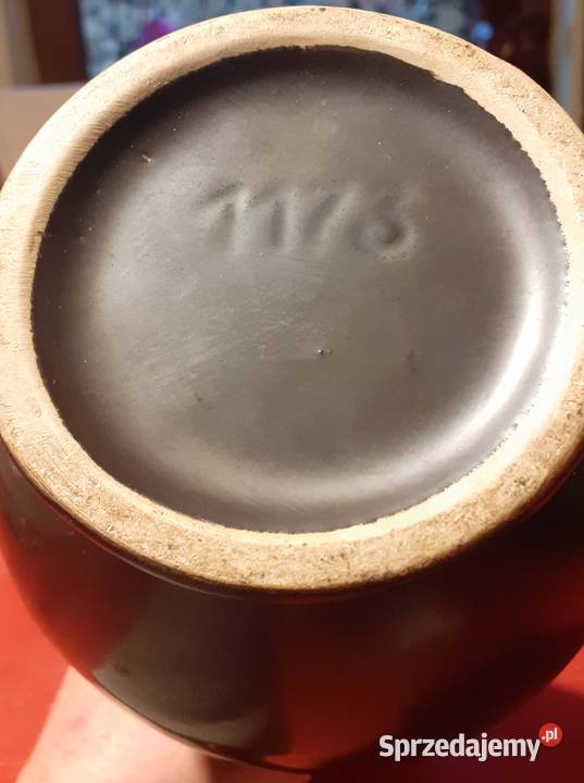 Stary ceramiczny wazon zachodniopomorskie Prusim