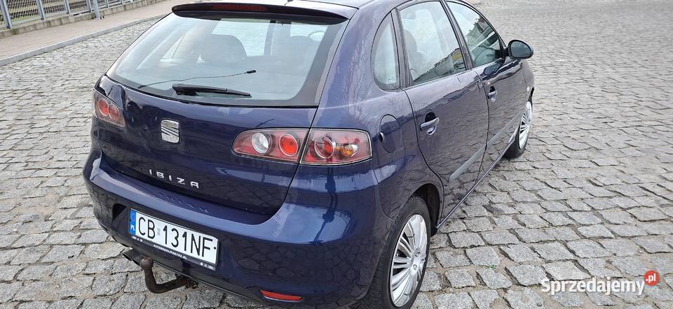 Seat Ibiza 19 TDI 2008r HAK auto sprawne klima Chojnice