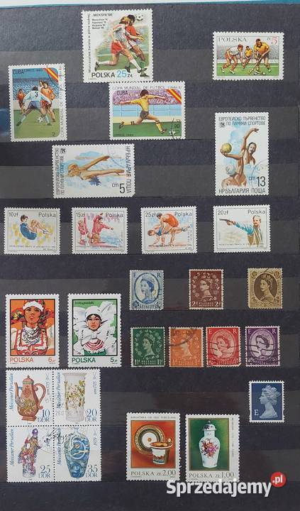 Znaczki pocztowe lata 8090 wielkopolskie