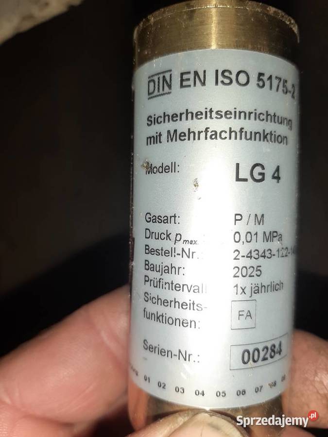 Bezpieczniki gazowesieciowe dolnośląskie sprzedam
