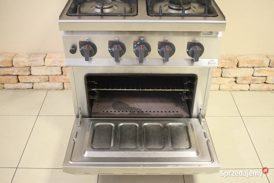 BertoS kuchnia gazowa 4palnikowa z piekarnikiem Gastronomia Pszczyna