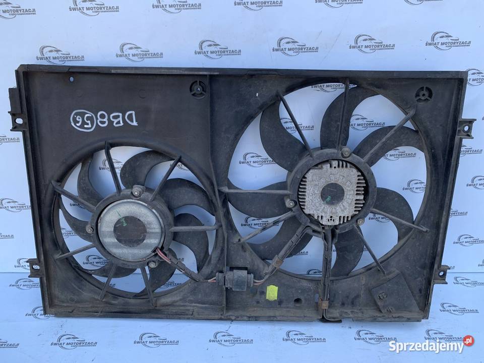 AUDI A3 8P II LIFT 10r wentylator chłodnicy świętokrzyskie Kielce
