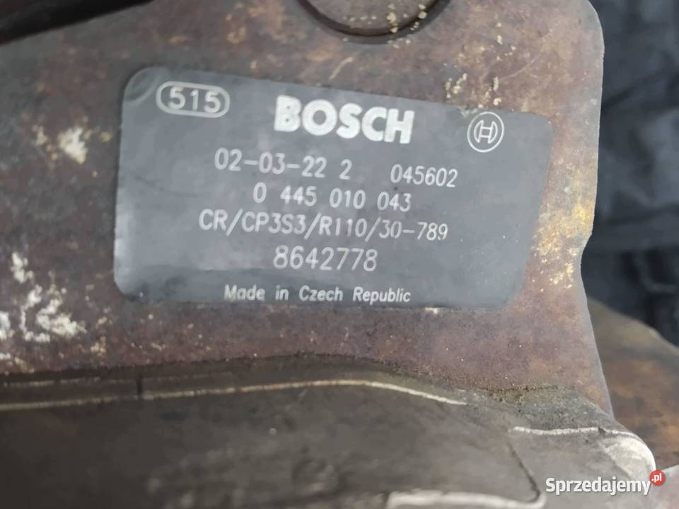 POMPA WTRYSKOWA 0445010043 24 D Volvo S60 I osobowe Pompy wtryskowe