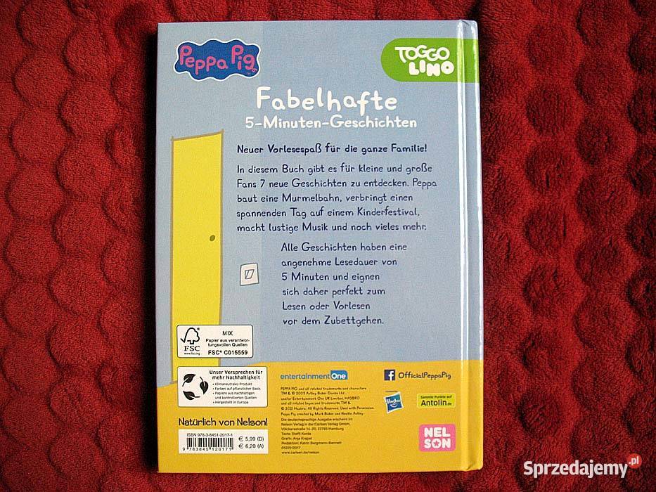 Fabelhafte 5 Minuten Geschichten Pepa Pig