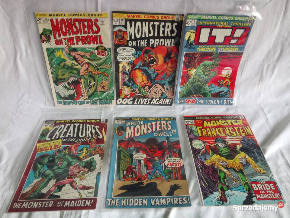 Komiksy Marvel stany brązowa era USA mazowieckie Warszawa sprzedam