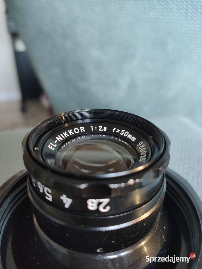 Obiektyw do powiększalnika ELNikkor 50mm 128 lubelskie