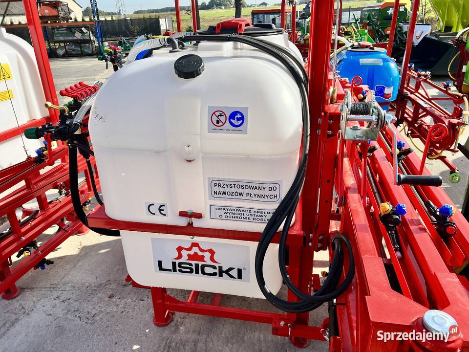 Opryskiwacz polowy LISICKI 300L 400 600L 1215m mazowieckie sprzedam