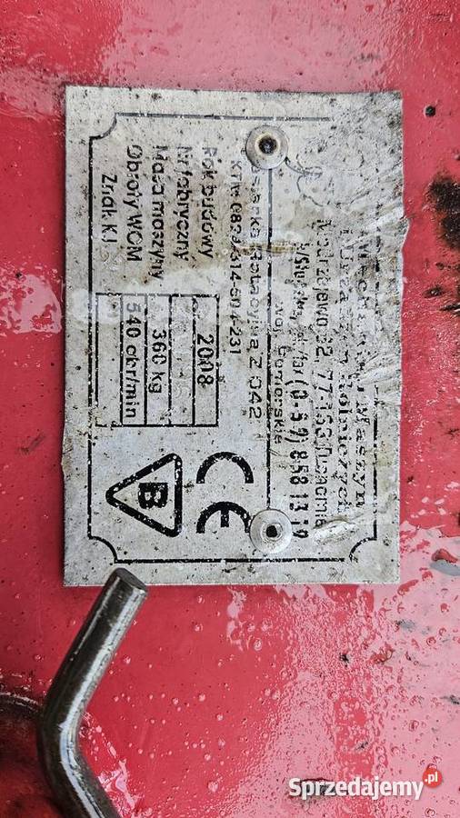 Sprzedam kosiarkę rotacyjną 165 nieuszkodzony śląskie sprzedam