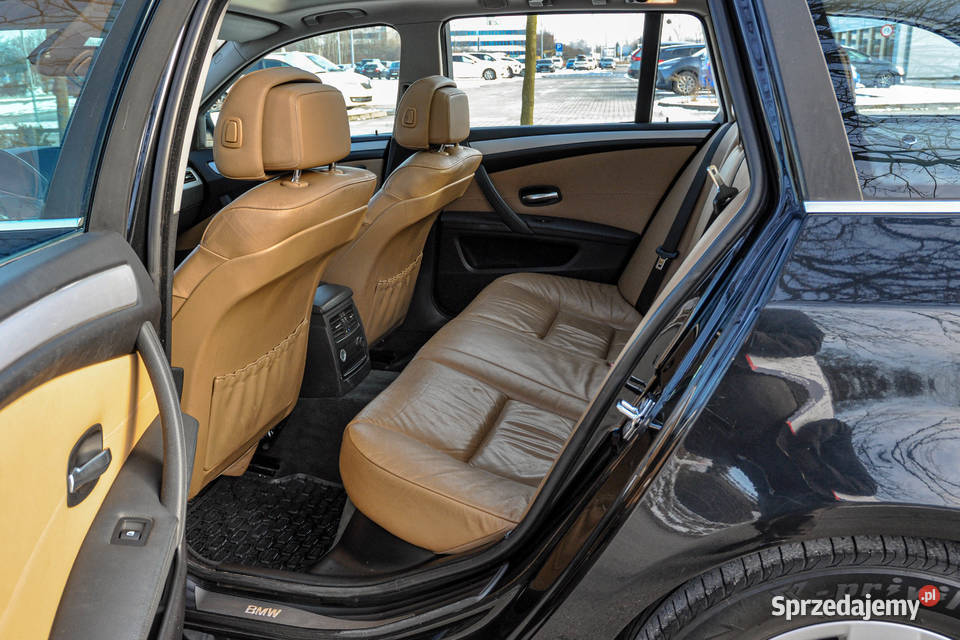 BMW Seria 5 Automat Lift 2009 r Skóry Wrocław