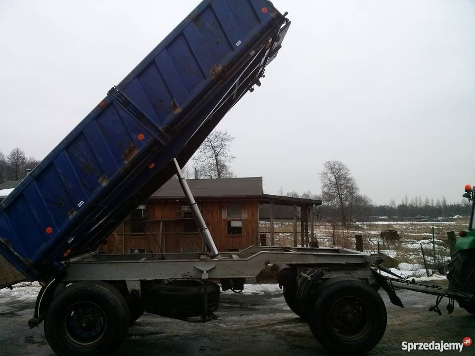 Przyczepa PANAV 318 3stronny wywrot ładowność Żory