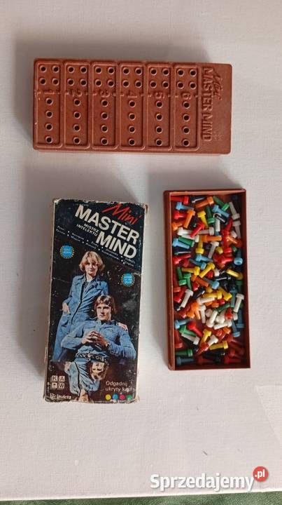 Gra Mini Master Mind z 1972 roku mazowieckie Pruszków