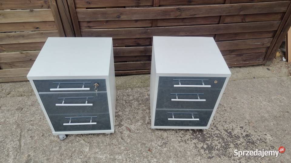 Kontenerek białygrafit Dostępne 3 sztuki Warszawa sprzedam