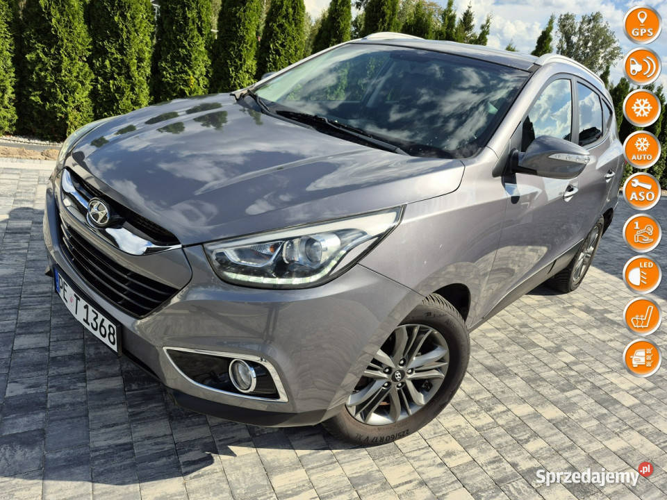 Hyundai ix35 climatronic kamera navigacja grzane kamera cofania ix35 Drelów